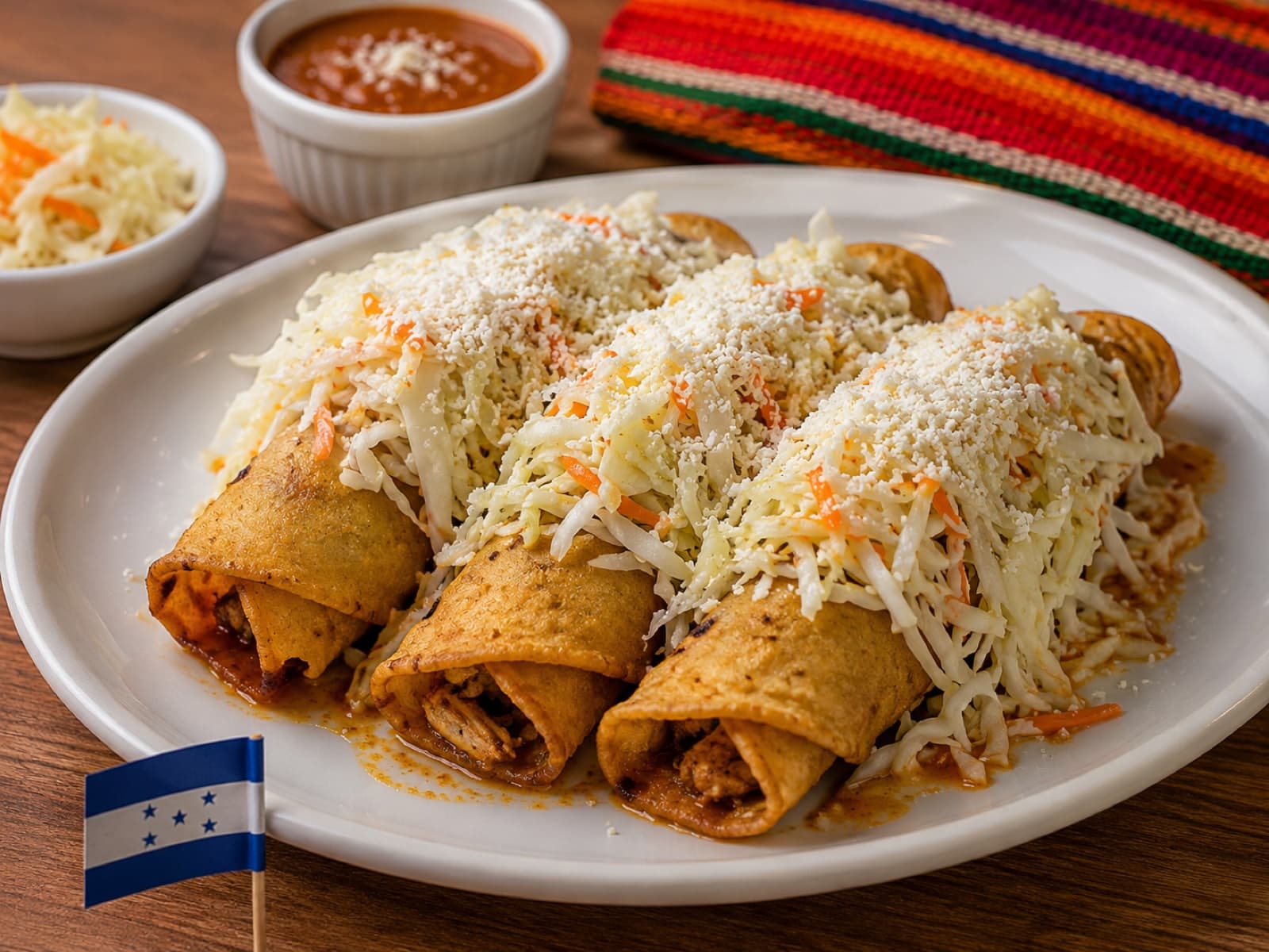 Tacos Fritos de Res